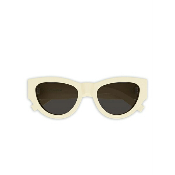 サンローラン アイウェア レディース 黒眼鏡＆アイウェア 付属物 Cat-eye frame sunglasses Neutrals