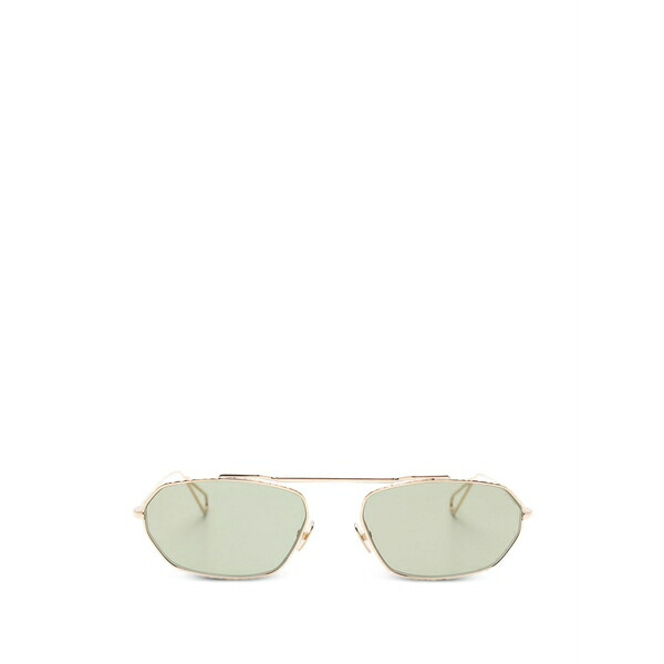 アレム メンズ サングラス・アイウェア 付属物 Anjou geometric-frame sunglasses Gold
