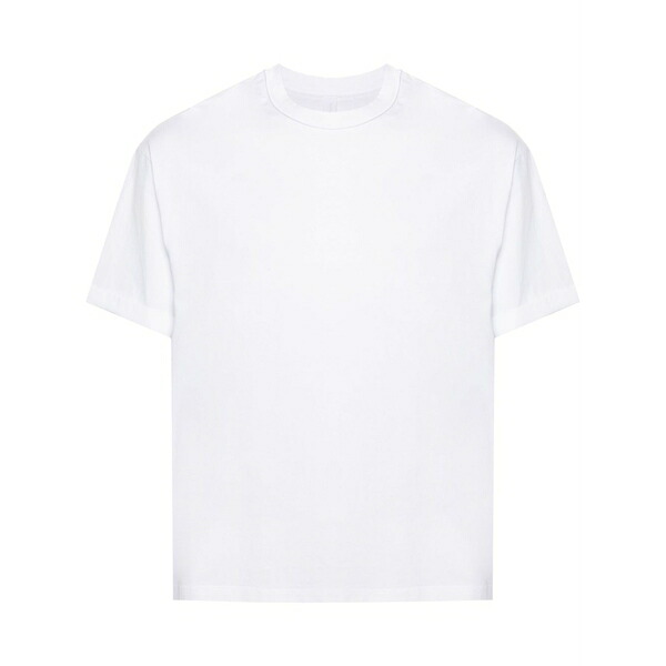 ニールバレット メンズ プルオーバー トップス Crew-neck cotton t-shirt White