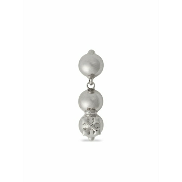 象牙色 メンズ ピアス・イヤリング 付属品 Arrow ballchain earring Silver
