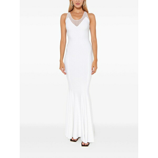 ノーマカマリ レディース 衣装 トップス Mesh-detail maxi dress White