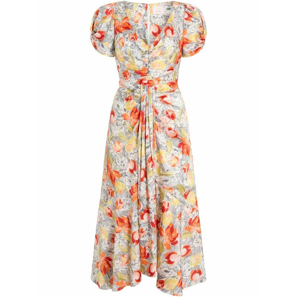 サンクアセプト レディース 衣裳 トップス Walker floral-print MIDI dress Neutrals