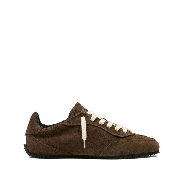 アクセルアリガト レディース スニーカー シューズ Suede lace-up sneakers Brown
