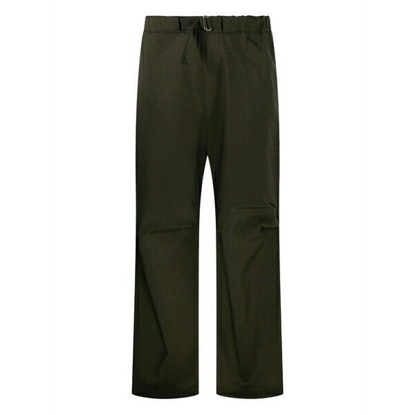 暗然たる運動場 メンズ 心地よいズボン下 ボトムス Drawstring trousers Green