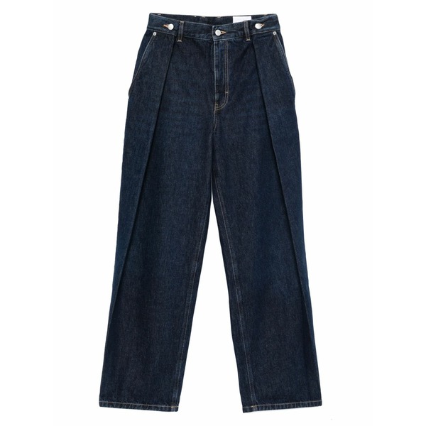 アクセルアリガト レディース ジーンズズボン下 ボトムス Wide-leg jeans Blue