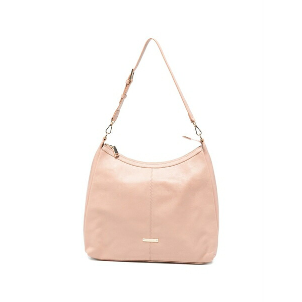 クロミア レディース ショルダーバッグ バッグ Serena grained leather shoulder bag Pink｜asty