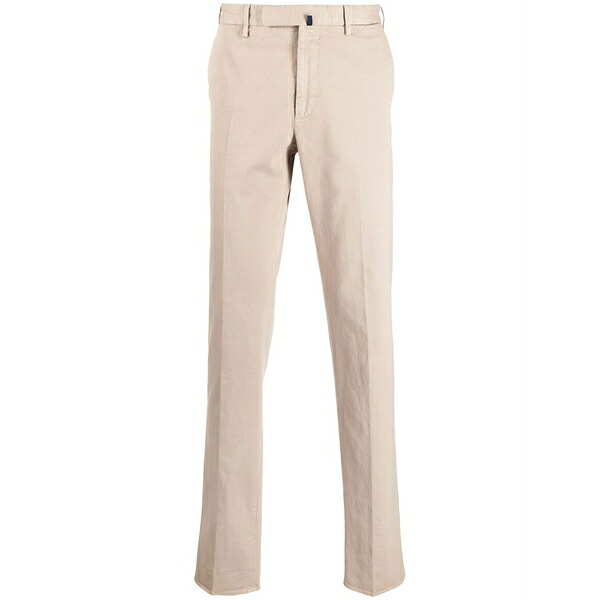 インコテックス メンズ 心地好いズボン下 ボトムス Straight-leg tailored trousers Neutrals