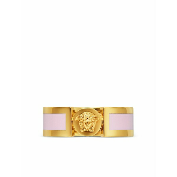 ヴェルサーチ メンズ 輪っか 付属物 Medusa icon ring Gold