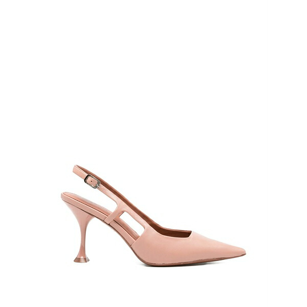 ローラはりつけ台 レディース パンプス シューズ Rhina pointed-toe slingback sandals Pink