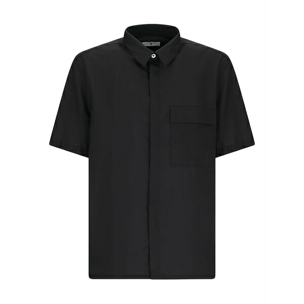 PTトリノ メンズ ティーシャツ トップス Pocket short-sleeved shirt Black