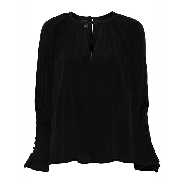 ピンコ レディース プルオーバー トップス Pecan blouse Black