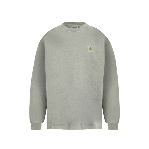 鉄道車両ハート型 メンズ プルオーバー トップス Nelson long-sleeve t-shirt Grey
