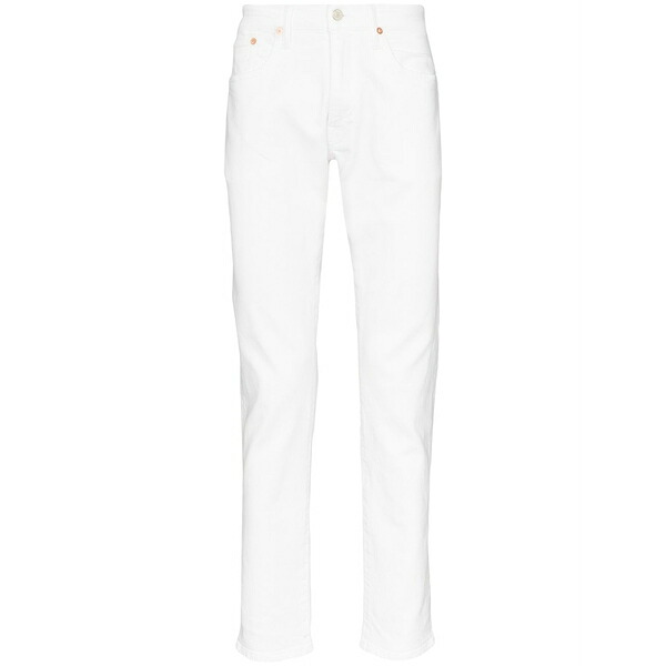 ラルフローレン メンズ ジーンズズボン下 ボトムス Pearl regular fit jeans White