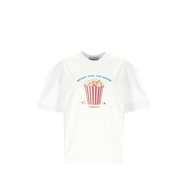 フィオルッチ レディース プルオーバー トップス Graphic-print t-shirt White