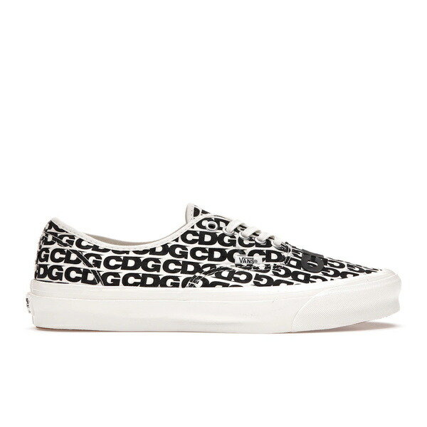 Vans バンズ メンズ スニーカー 【Vans Authentic Comme des Garcons Black Heel Tab (Curved Rubber)】 サイズ US_11(29.0cm) Black De Blanc/Black