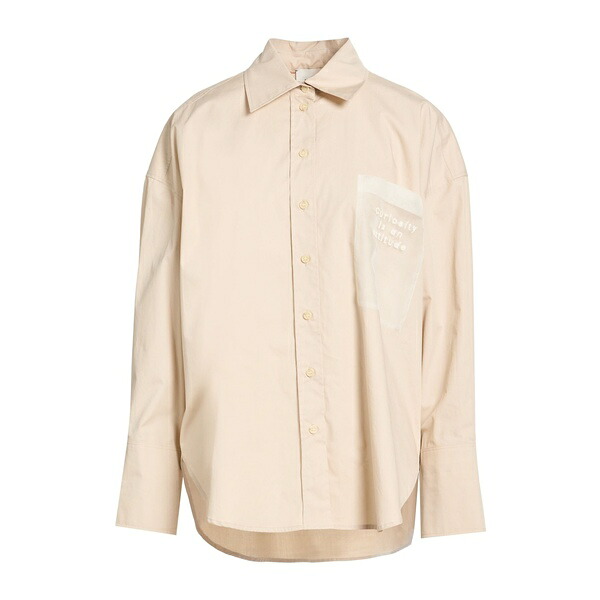 【送料無料】 アリジ レディース シャツ トップス Shirts Beige|asty