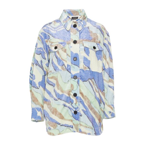 【送料無料】 イザベル マラン レディース シャツ トップス Shirts Blue|asty
