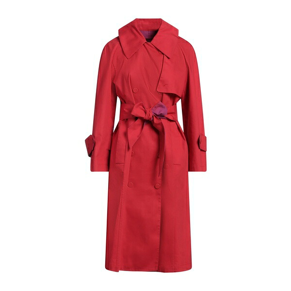 【貨物輸送無料】 ドンダップ レディース 上衣＆上衣 アウター Overcoats \u0026 Trench Coats Red