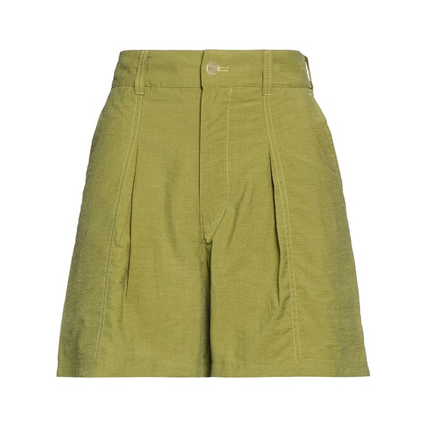 【貨物輸送無料】 デパートメントファイブ レディース 心地好いズボン下 ボトムス Shorts \u0026 Bermuda Shorts Green