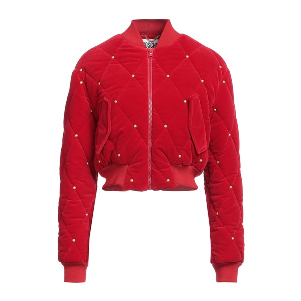 【貨物輸送無料】 モスキーノ レディース 上衣＆上衣 アウター Jackets Red