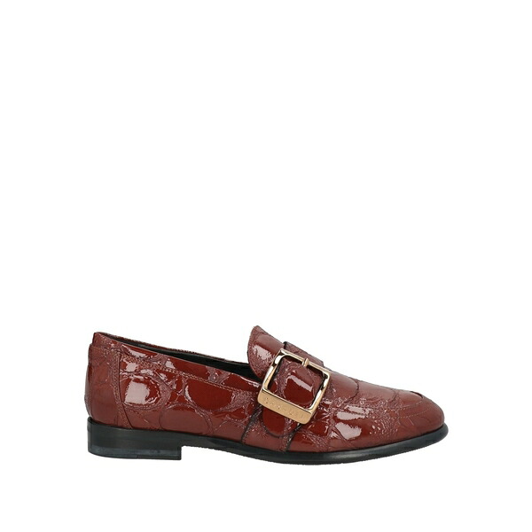 【貨物輸送無料】 カサディ レディース スリッポン・ローファー シューズ Loafers Brown