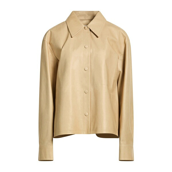 【貨物輸送無料】 ジル・サンダー レディース 上衣＆上衣 アウター Jackets Beige