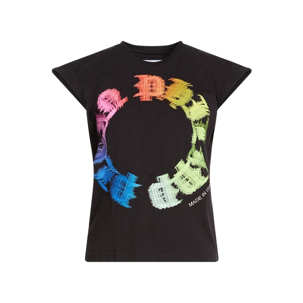 【貨物輸送無料】 フィリップ飾り気の無い レディース プルオーバー トップス T-shirts Black