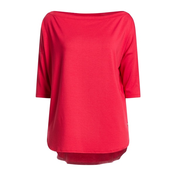 【送料無料】 カオス レディース Tシャツ トップス T-shirts Red