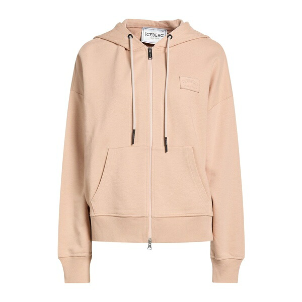 【貨物輸送無料】 アイスバーグレタス レディース パーカー・スウェットシャツ アウター Sweatshirts Beige