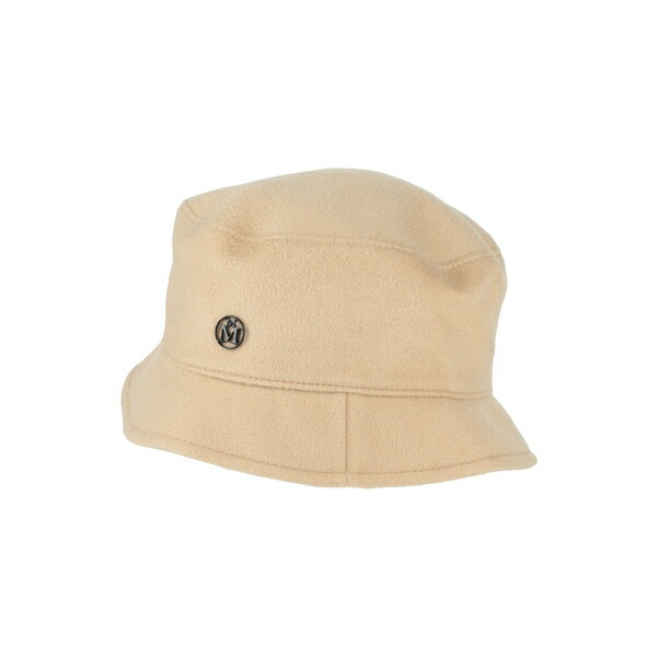 【貨物輸送無料】 メゾンミッシェル  レディース 鳥打ち帽 付属物 Hats Beige
