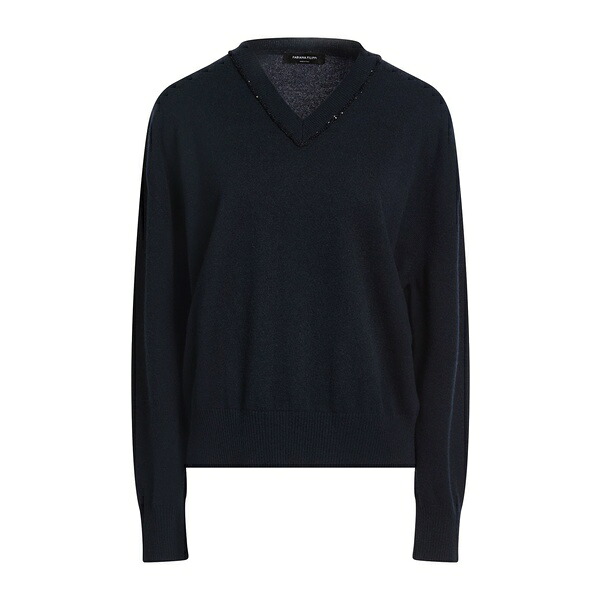 【送料無料】 ファビアナ フィリッピ レディース ニット&セーター アウター Sweaters Blue|asty