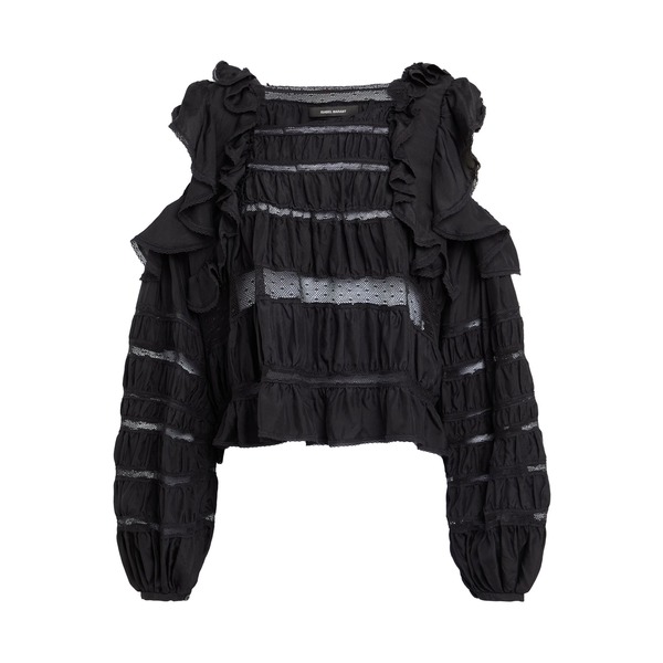 【貨物輸送無料】 イザ呼びりん マラン レディース ティーシャツ トップス Tops Black トップス-Tシャツ・カットソー