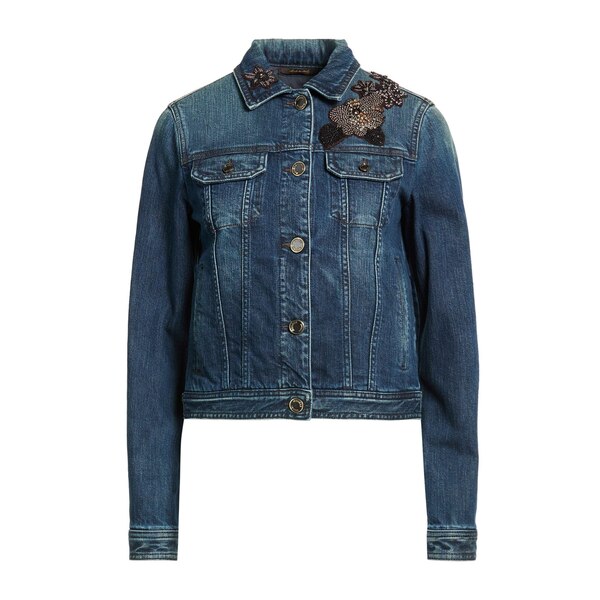 【貨物輸送無料】 ムーレー レディース 上衣＆上衣 アウター Denim outerwear Blue