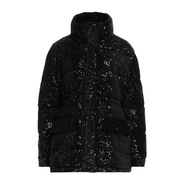 【送料無料】 クリップス レディース ジャケット＆ブルゾン アウター Puffers Black｜asty