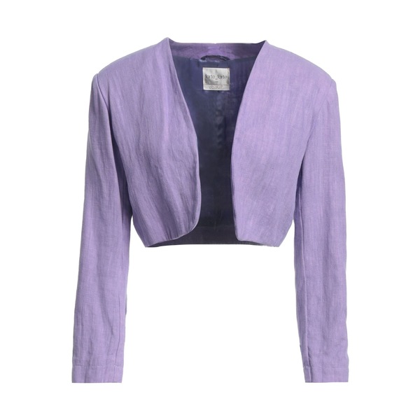 【貨物輸送無料】 フォルテ フォルテ レディース 上衣＆上衣 アウター Jackets Purple