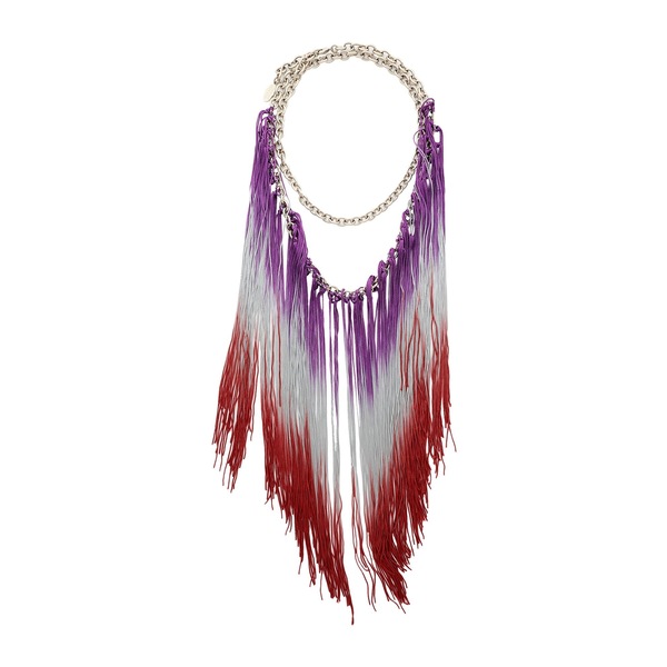 【送料無料】 ミッソーニ レディース ネックレス・チョーカー・ペンダントトップ アクセサリー Necklaces Purple|asty