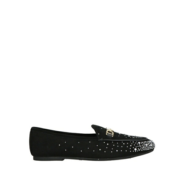 【貨物輸送無料】 モスキーノ レディース スリッポン・ローファー シューズ Loafers Black