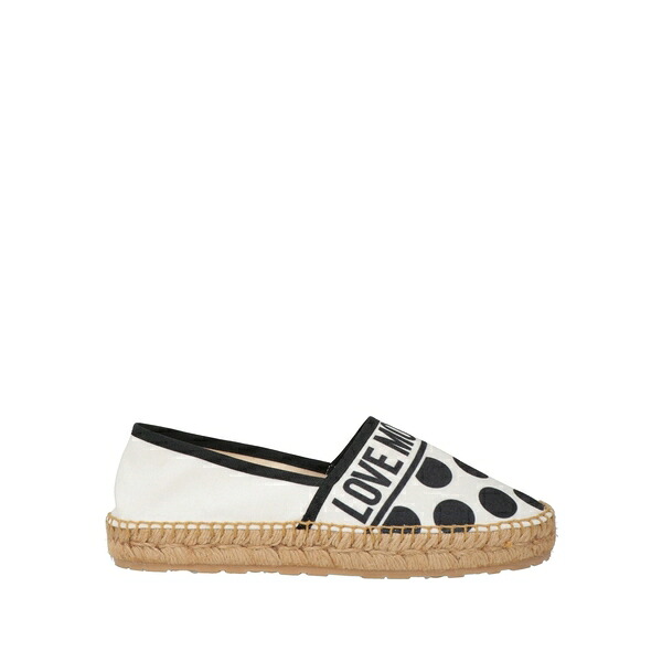 【送料無料】 モスキーノ レディース サンダル シューズ Espadrilles White｜asty