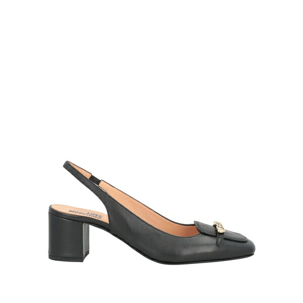 【送料無料】 モスキーノ レディース パンプス シューズ Pumps Black｜asty 65,340円