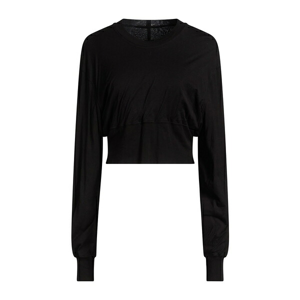 【貨物輸送無料】 リックオウエンス レディース パーカー・スウェットシャツ アウター Sweatshirts Black