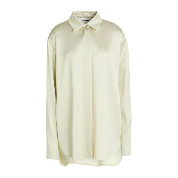 【送料無料】 ジル・サンダー レディース シャツ トップス Shirts White｜asty