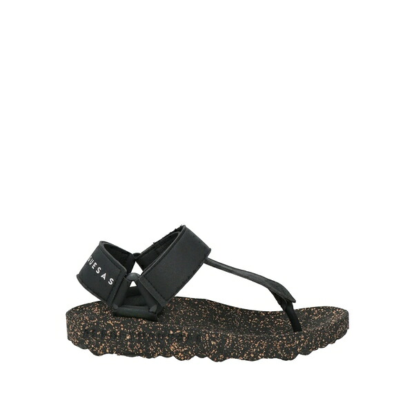 【送料無料】 アスポルトゲーゼス レディース サンダル シューズ Thong sandals Black｜asty