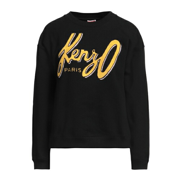 【貨物輸送無料】 ケンゾー レディース パーカー・スウェットシャツ アウター Sweatshirts Black
