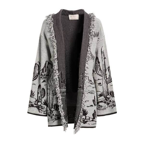 【貨物輸送無料】 騒々しい混乱 レディース ジレー アウター Cardigans Grey