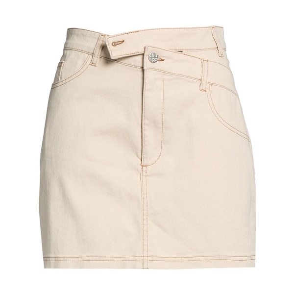 【送料無料】 バウムウンドヘルガーデン レディース スカート ボトムス Denim skirts Beige｜asty