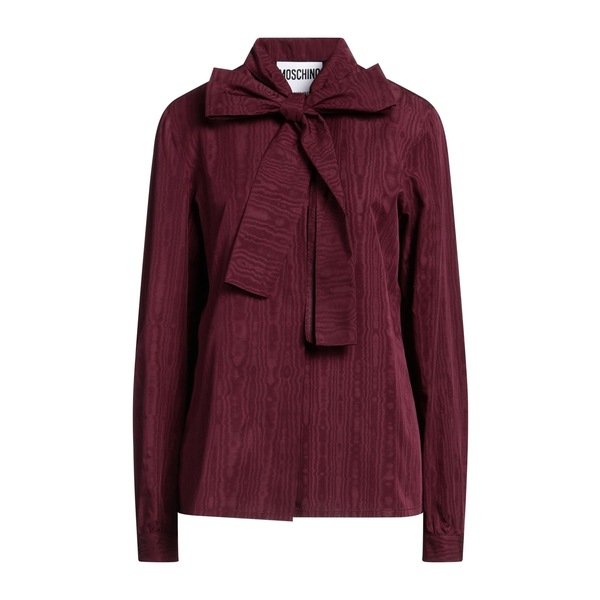 【送料無料】 モスキーノ レディース シャツ トップス Shirts Red