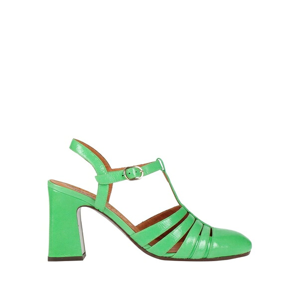 【貨物輸送無料】 チエミハラ レディース パンプス シューズ Pumps Green
