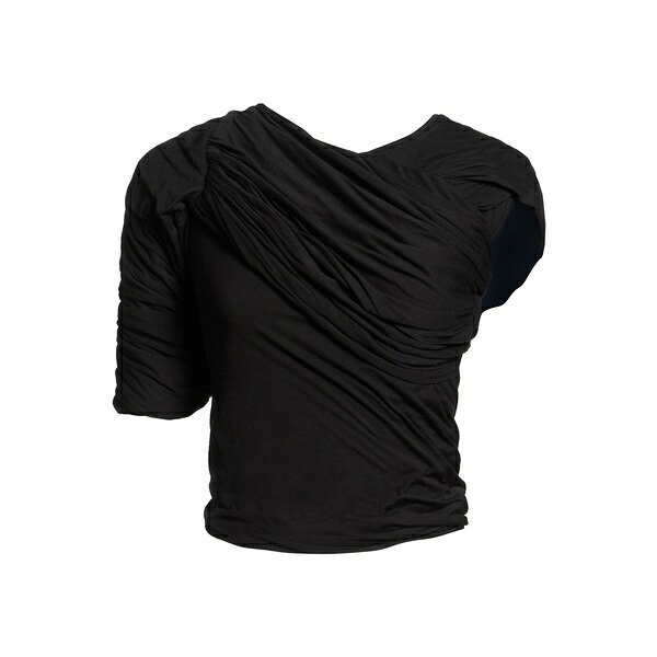 【貨物輸送無料】 リックオウエンス レディース ティーシャツ トップス T-shirts Black