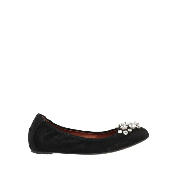 【送料無料】 ラス レディース サンダル シューズ Ballet flats Black