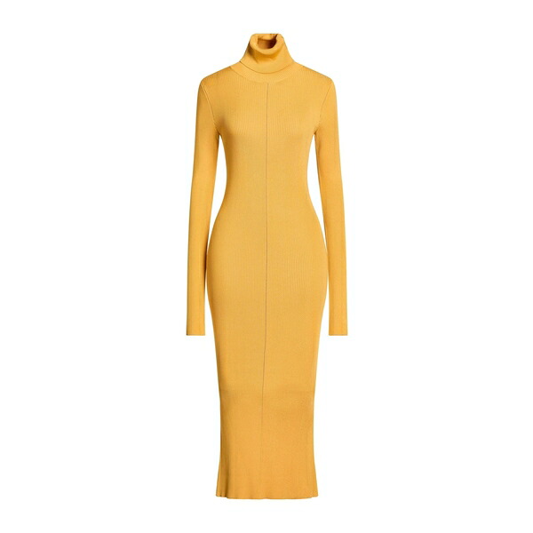 【貨物輸送無料】 マルニ レディース 衣裳 トップス Midi dresses Yellow